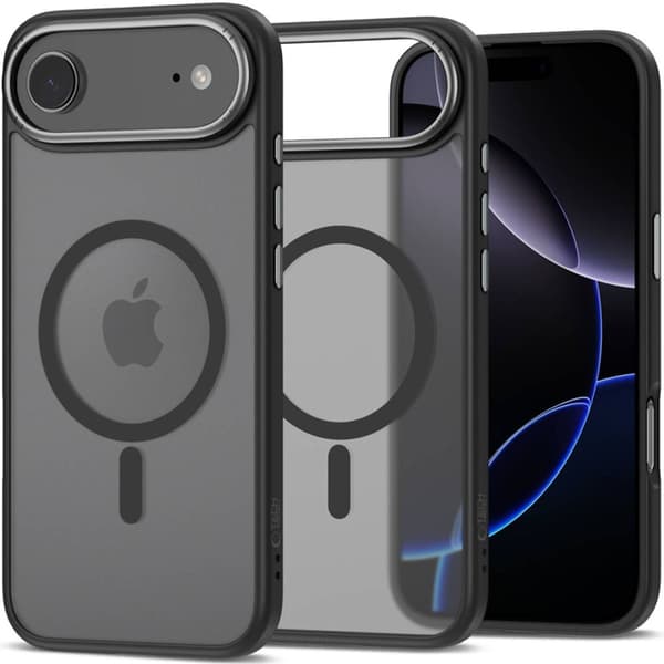 Tech-Protect Mobilskal till iPhone Air Magsafe Edge - Matte Svart Svart