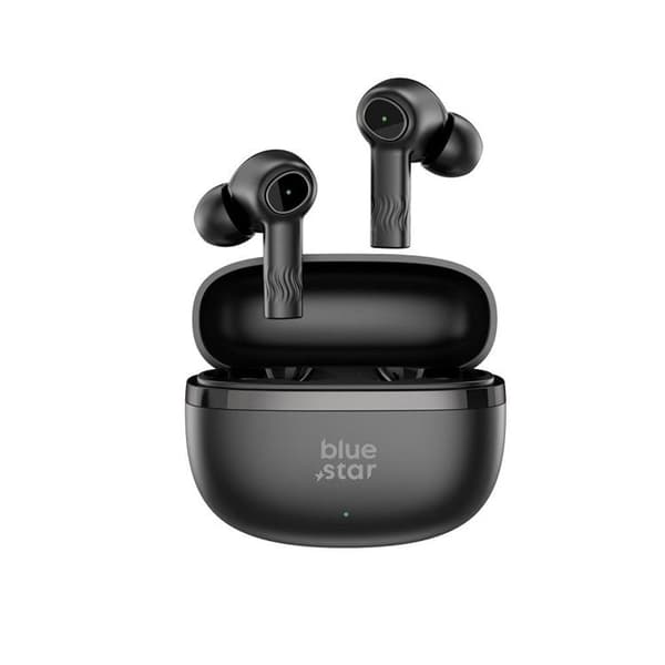 Blue Star TWS Bluetooth Trådlösa Hörlurar Stereo ANC ENC Svart
