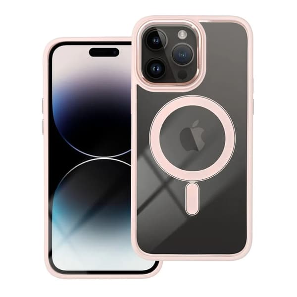 Mobilskal till iPhone 17 Pro MagSafe Color Edge - Rosa Rosa
