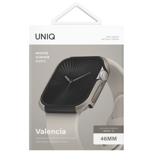 UNIQ Apple Watch 10 (46mm) Skal Valencia - Silver