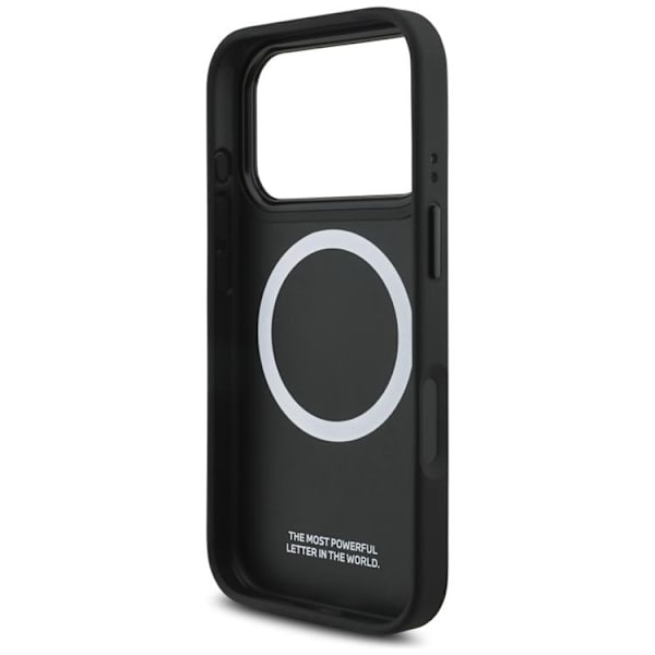 BMW Mobilskal till iPhone 17 Pro MagSafe M Perforated Stripe Logo - Blå Blå
