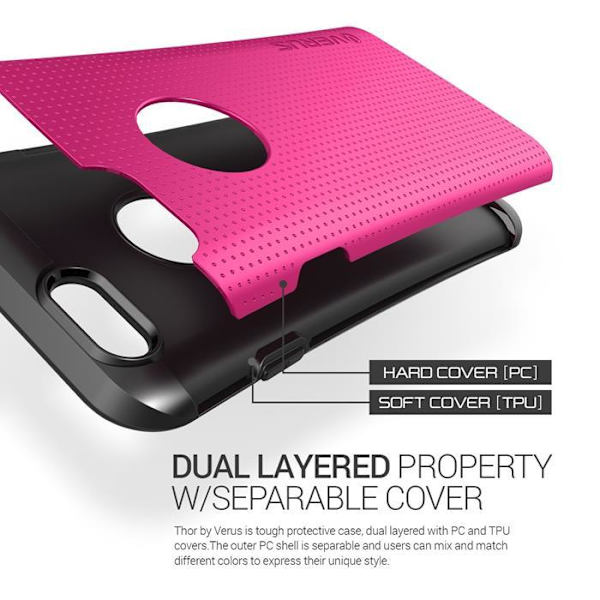 Verus Thor Heavy Drop Skal till Apple iPhone 6(S) Plus (Magenta)