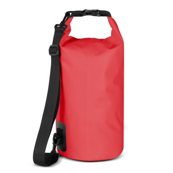 Vandtæt rygsæktaske 10L PVC - Rød