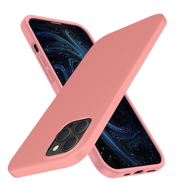 Flydende silikone cover til iPhone 13 Pro - Pink Pink