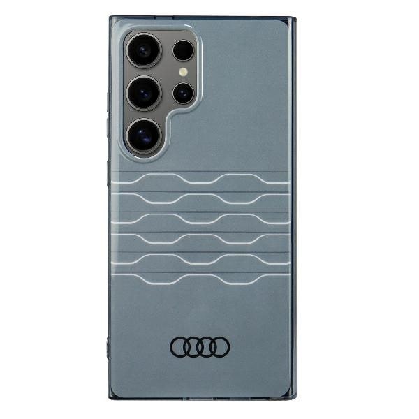 Audi Mobilskal till Galaxy S24 Ultra Geometric Pattern - Grå Grå