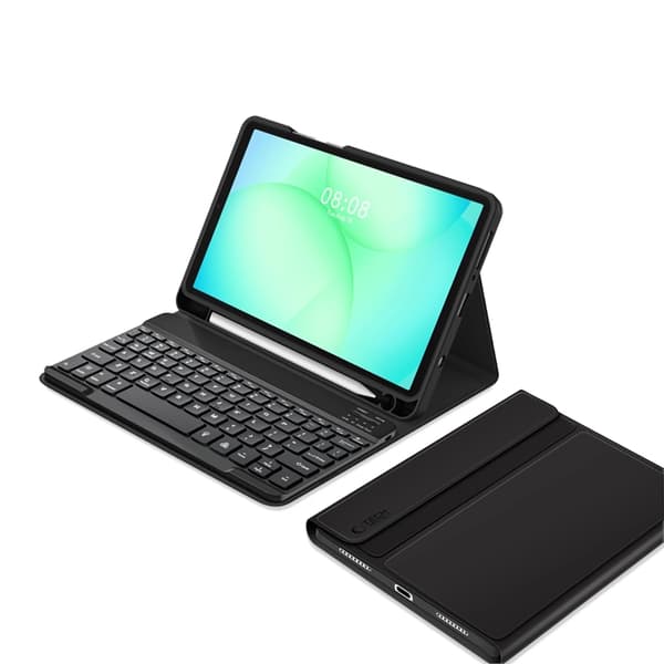 Tech-Protect Galaxy Tab A9 Tastaturetui - Sort Svart
