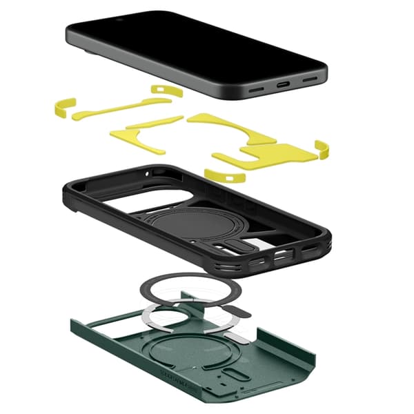 Spigen Mobilskal För Google Pixel 11 Magsafe Tough Armor - Abyss Grön