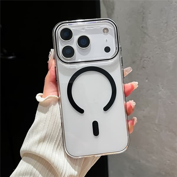 Mobilskal till iPhone 17 Pro MagSafe TPU + PC - Svart Svart