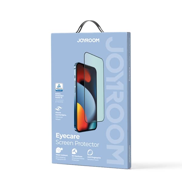 Joyroom iPhone 14 Plus Karkaistu lasi Knight Green Grön