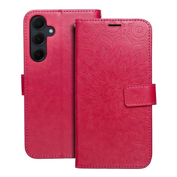 Galaxy A35 5G Plånboksfodral Mezzo Mandala - Magenta