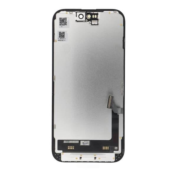 iPhone 15-skærm med LCD-skærm FixCell FOG OLED-switch IC Svart