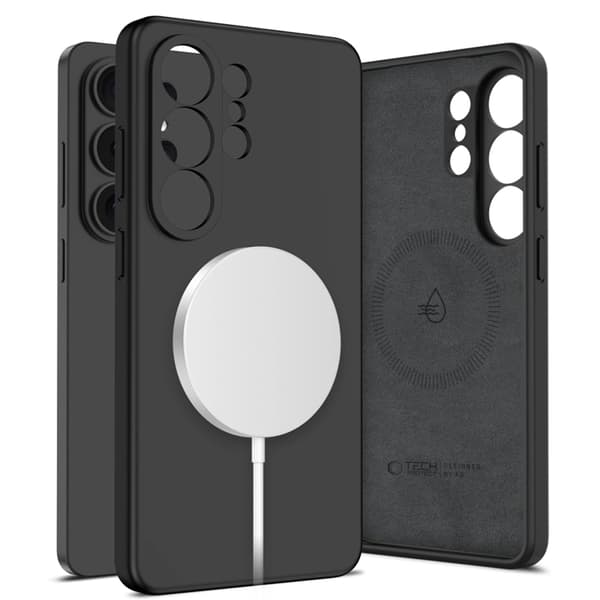 Tech-Protect Telefontaske Til Galaxy S26 Ultra Magsafe Silikone - Sort Svart