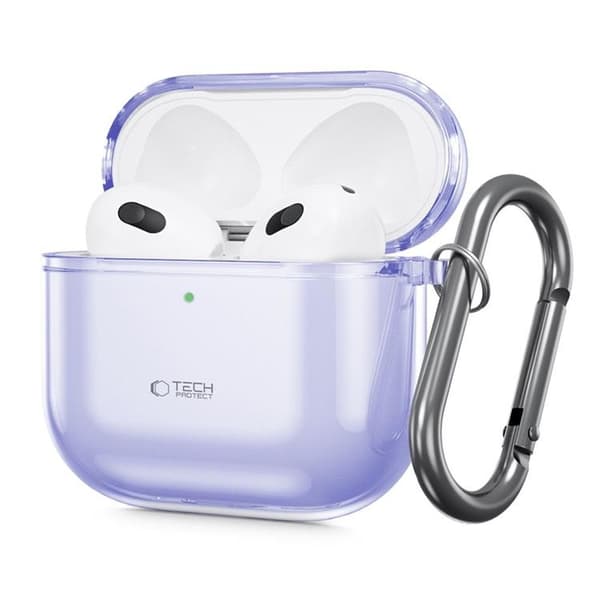 Tech-Protect Apple Airpods 4 Etui Flexair - Lilla Lila