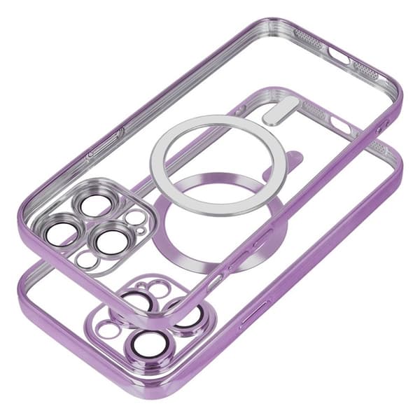 Telefontaske til iPhone 16 Pro MagSafe Electro - Lilla Lila