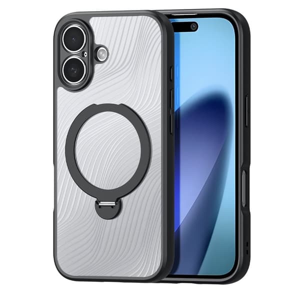 DUX DUCIS Aimo Mobilskal till iPhone 17 Kickstand TPU+PC - Svart