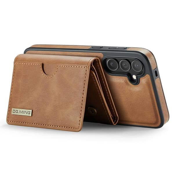 DG.Ming Plånboksfodral för Samsung Galaxy S26 RFID-blockerande - Brun
