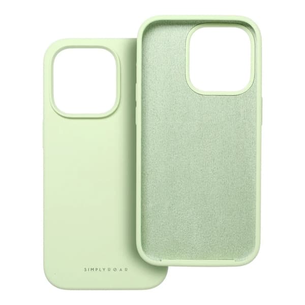 Mobilskal till iPhone 15 Pro Roar Cloud Skin - Ljusgrön Grön