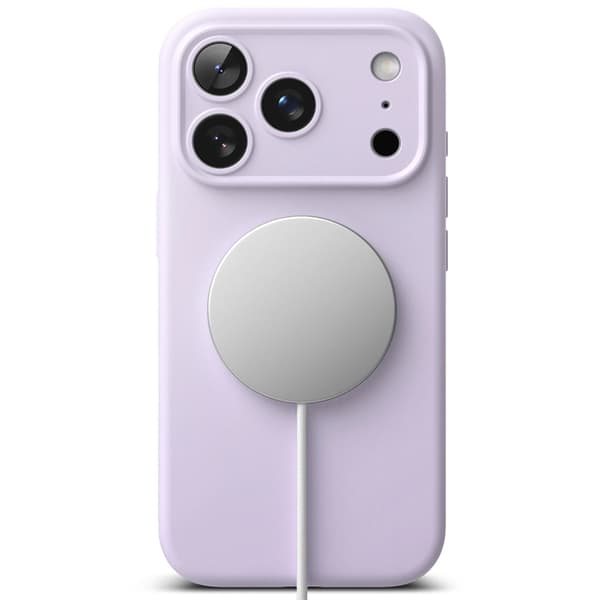 Ringke Telefontaske til iPhone 17 Pro Magsafe Magnetisk Silikone - Lys Lilla Lila