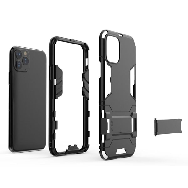 Skal med Kickstand Stativ för iPhone 11 Pro - Svart Svart