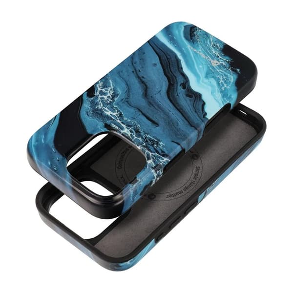 Forcell telefontaske til iPhone 15 Pro MagSafe Mirage - Deep Sea Blå