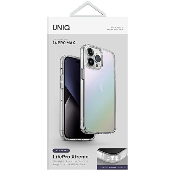 UNIQ telefontaske til iPhone 14 Pro MagSafe LifePro Xtreme - Iriserende