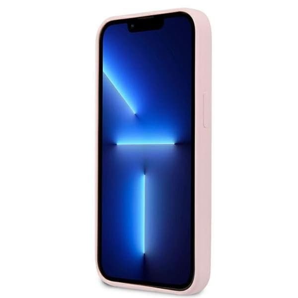 Guess iPhone 13 mini Skal Silicone Triangle - Lilla Lila