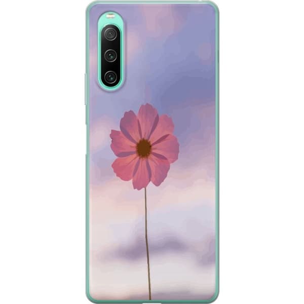 Mobilskal till Sony Xperia 10 IV med Rosa blomma