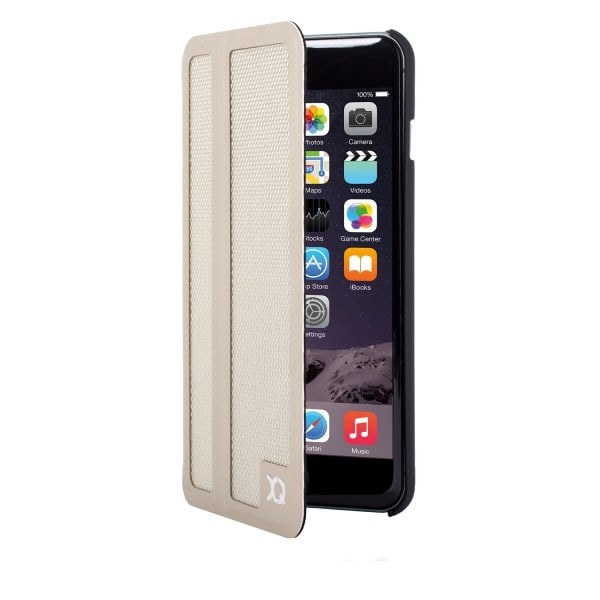 Xqisit Blavet fodral till Apple iPhone 6(S) Plus - Champagne