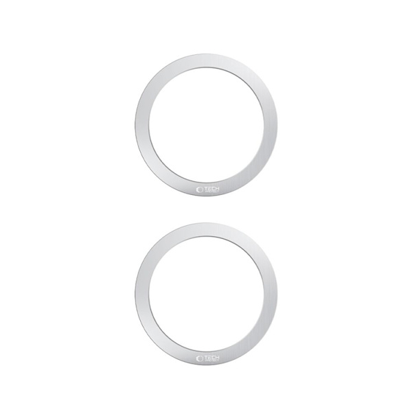 Tech-Protect 2in1 MagSafe Magnetisk Ring - Silver Silver