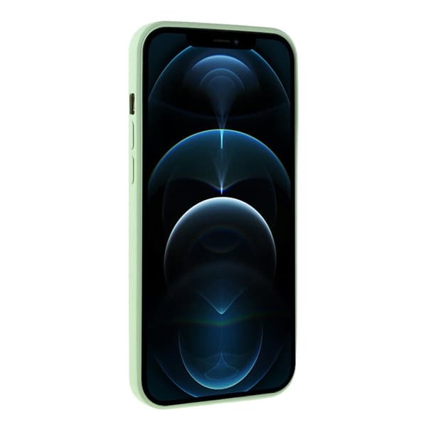 X-LEVEL Mobilskal till iPhone 12 Pro Max i Liquid Silicone - Ljusgrön