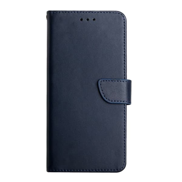 OnePlus Nord 5 Plånboksfodral Nappa textur Äkta läder - Blå Blå