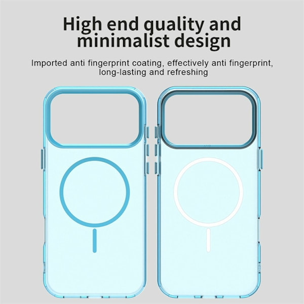 Mobilskal till iPhone 17 Pro MagSafe Candy Color - Blå Blå