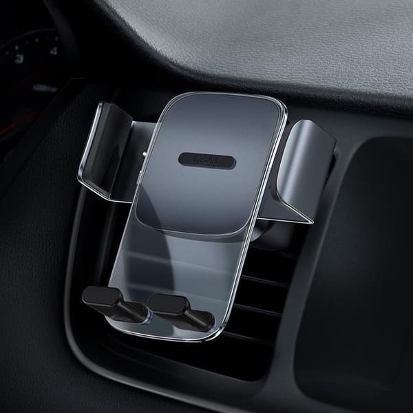 Baseus Gravity Auton puhelinteline - Musta Black
