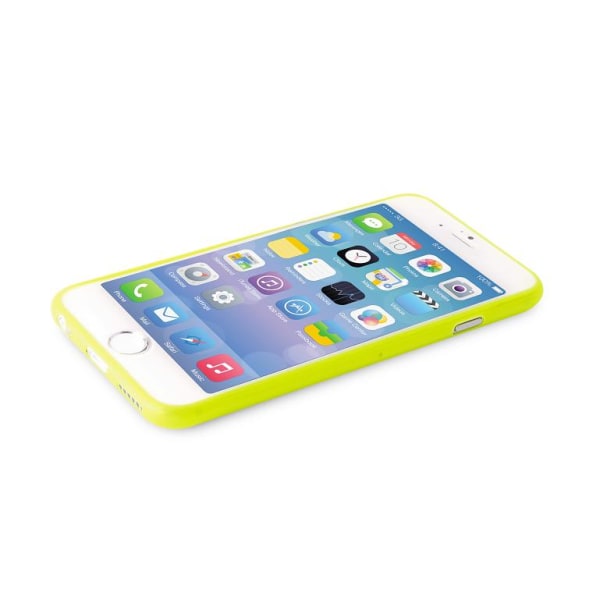 Puro Cover Apple iPhone 6(S) Plus Ultra-Slim 0.3 (Gul) + Skärmsk