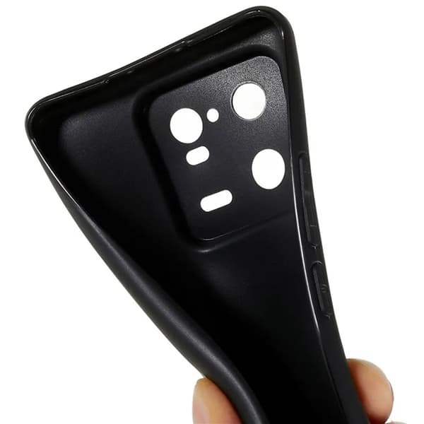 Xiaomi 13 Pro Mobilskal Fleksibel TPU - Mat Sort Svart