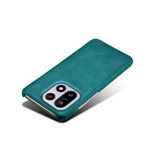 Mobilskal till OnePlus 15 5G Calf Texture PU Läder - Grön Grön