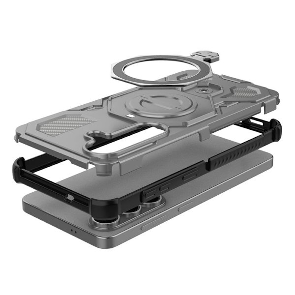 Mobilskal till Samsung Galaxy S26/S26 Pro Shockproof PC + TPU - Grå Grå