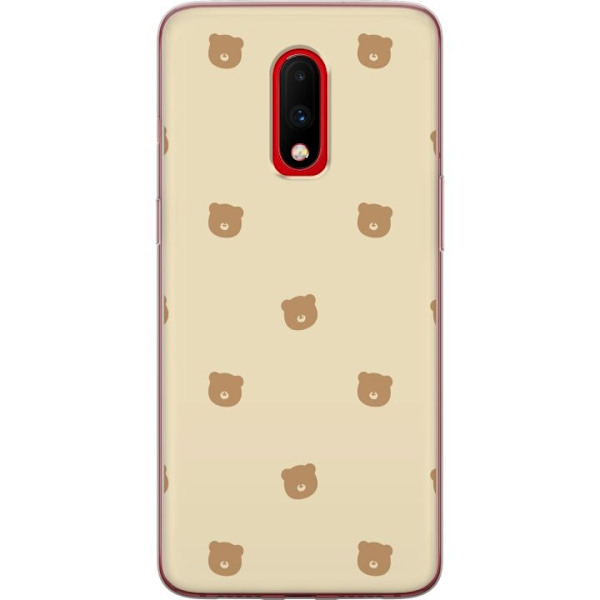 Mobilskal till OnePlus 7 med Björnmönster
