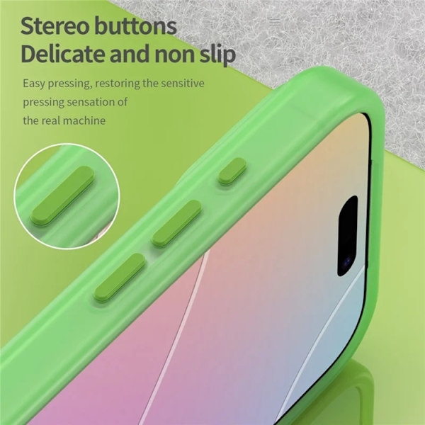 Mobilskal till iPhone 17 Pro MagSafe Matte Translucent - Grön Grön