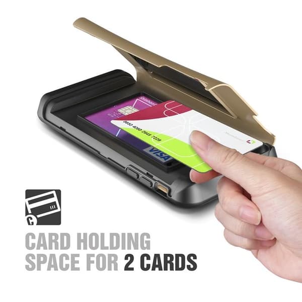 Verus Damda Veil etui med spejl til Apple iPhone 6 (S) Plus (Guld) Guld