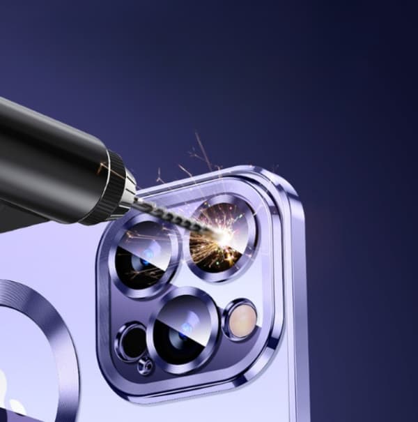 iPhone 14 Pro Max Skal Magsafe Electroplating Magnetic - Lila Lila