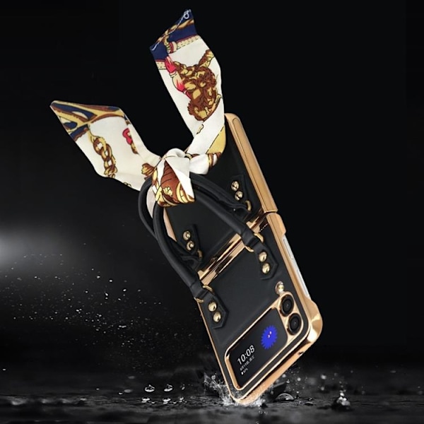 GKK Galaxy Z Flip 4 Skal Handväska - Blå