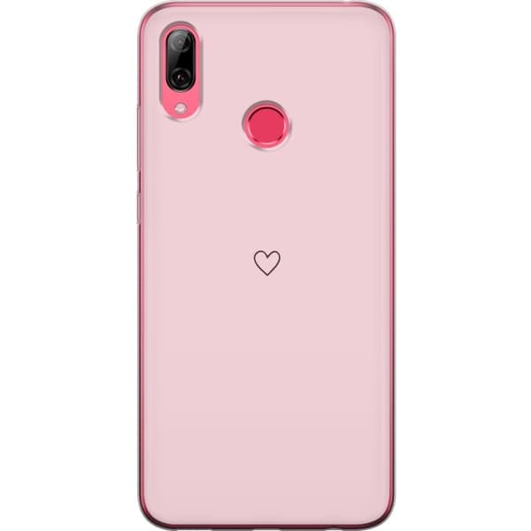 Mobilcover til Huawei Y7 (2019) med Lille Hjerte