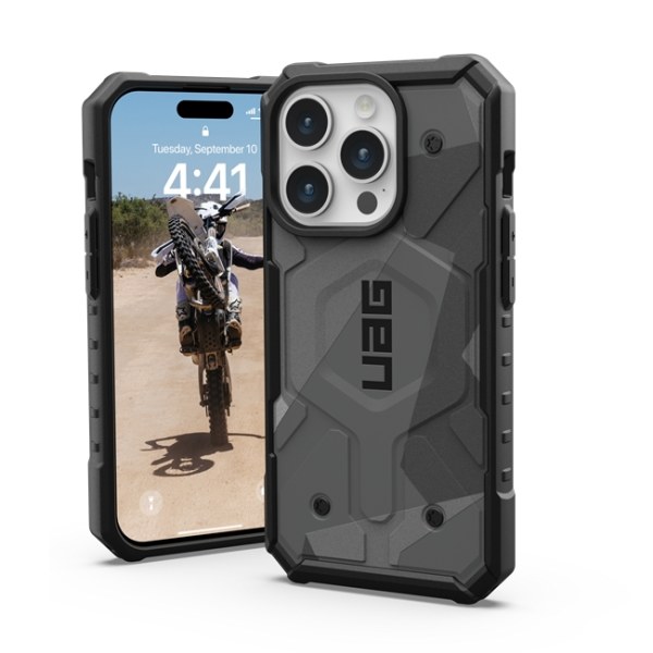 UAG iPhone 15 Pro -kännykkäkuori Magsafe Pathfinder SE - Geo Camo