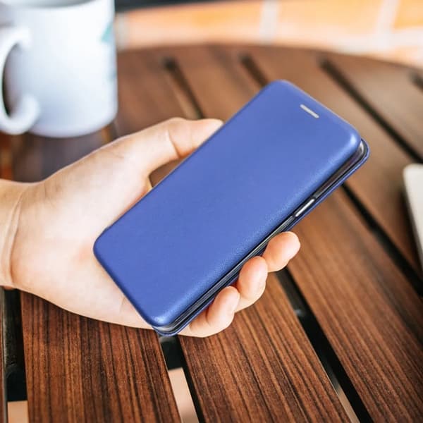 Galaxy S25 Plus Pung Etui Elegance - Marineblå Blå