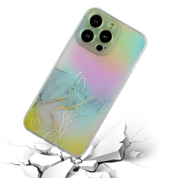 iPhone 15 Pro Max Mobilskal Marmor - Flerfärgat