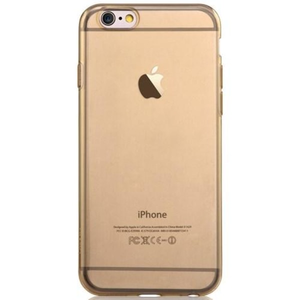 Devia 0,5 mm Flexicase suojakuori Apple iPhone 6 (S) Plus -puhelimelle - kulta Yellow