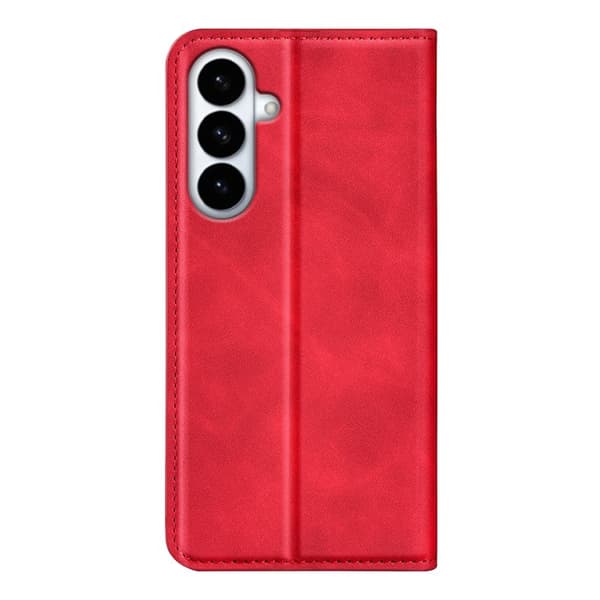 Plånboksfodral för Samsung Galaxy S26 Plus Konstläder - Röd