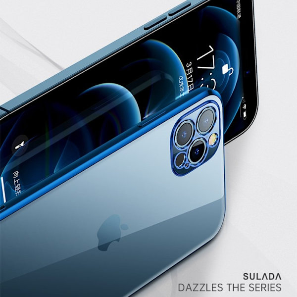 SULADA Mobilskal till iPhone 13 Pro Max TPU Electroplaterad Blå