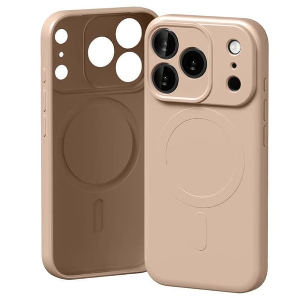 Mercury Mobilskal till iPhone 17 Pro MagSafe Semi-Silicone - Rosa Sand Rosa